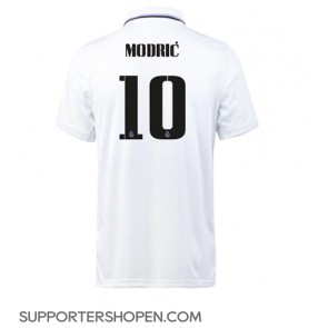 Real Madrid Luka Modric #10 Hemma Matchtröja 2022-23 Kortärmad